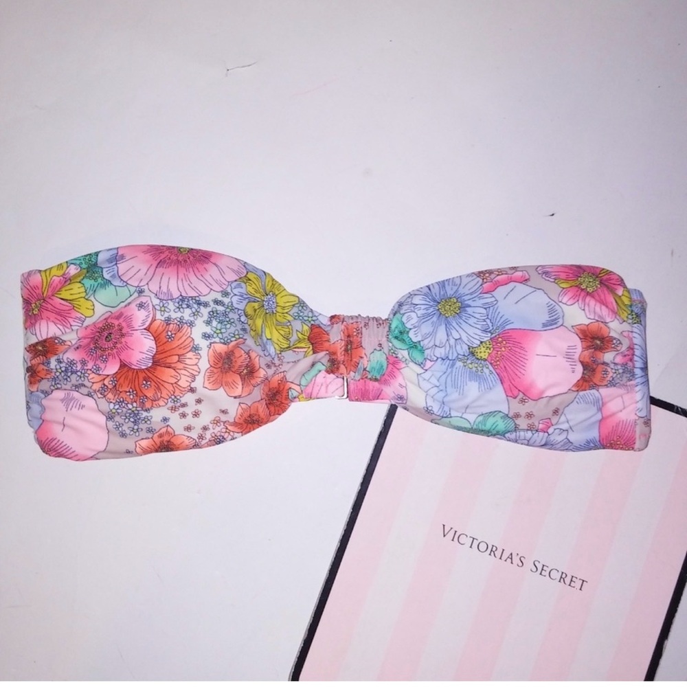 Victoria secret floral smocked bikini